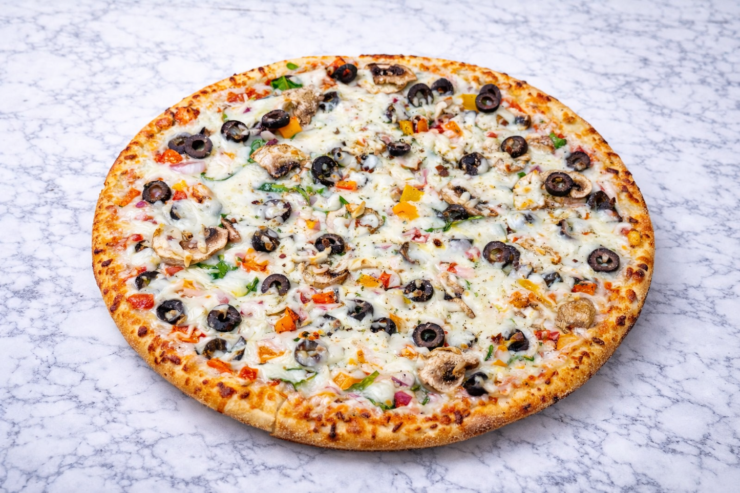 Mixed Vegetable Pizza