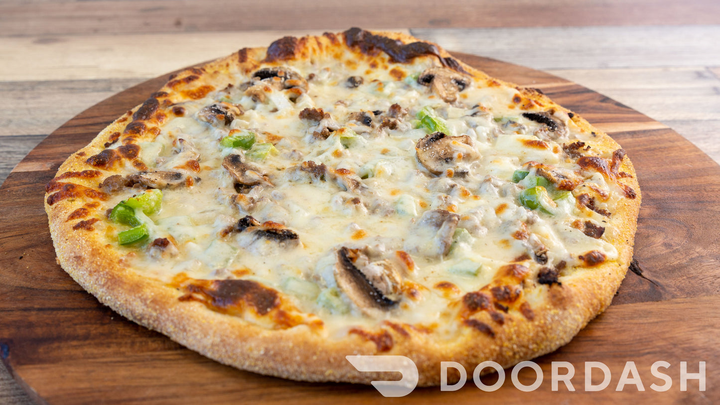 Philly Cheesesteak Pizza