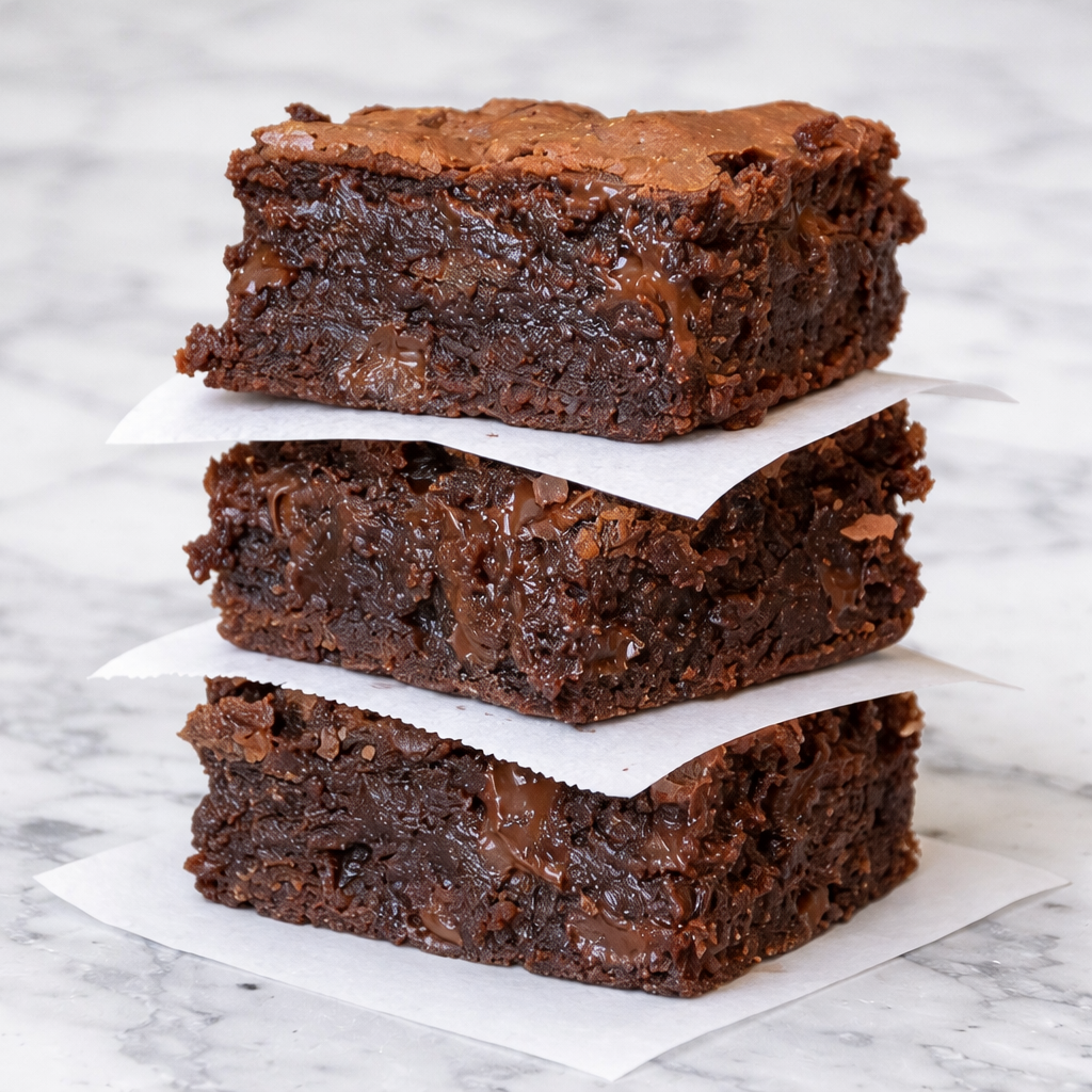Triple Fudge Brownie